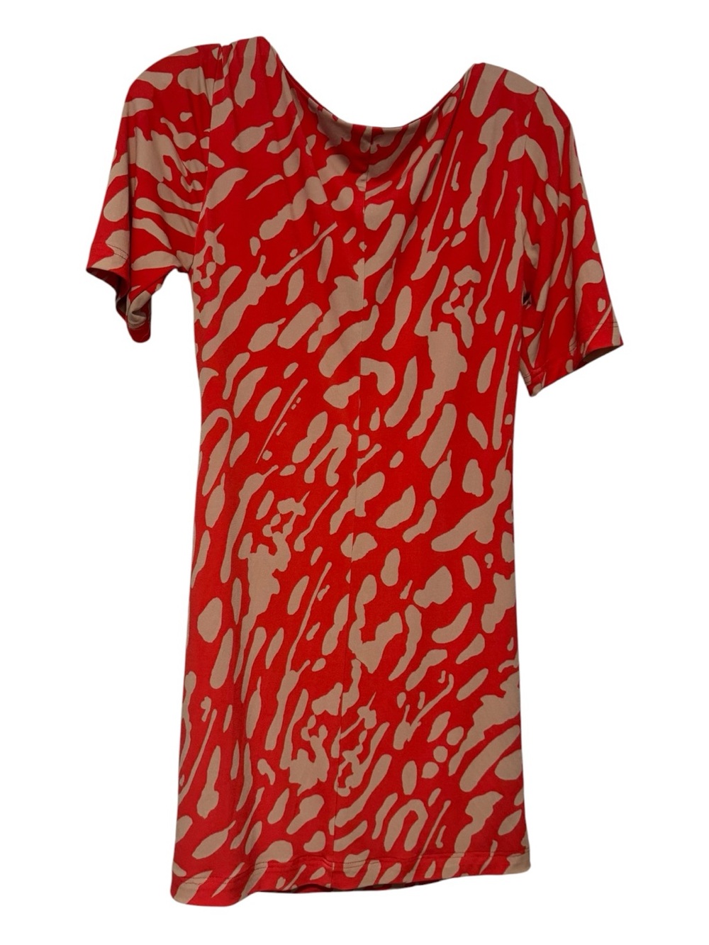 Eliza J Ruched Abstract Print Sheath Dress – Size 6 – EUC - Picture 3 of 4